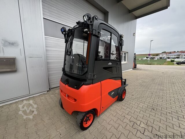 Elétrico 4 rodas Linde E18PH  + Ladegerät NEU 48120 --EK