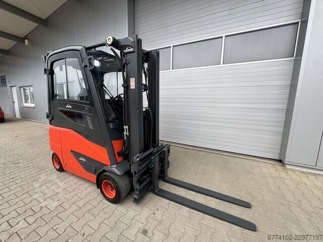 Elétrico 4 rodas Linde E18PH  + Ladegerät NEU 48120 --EK