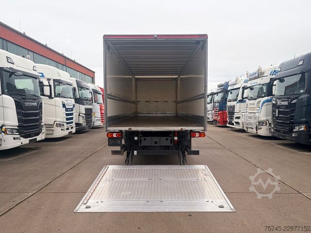 Samochód ciężarowy typu furgon MERCEDES-BENZ ATEGO 1224 / 8,60M KOFFER / LBW / KAMERA