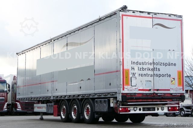 Mozgópadlós félpótkocsi PEISCHL 3ESP0S Schubboden Seitliche Türen Liftachse