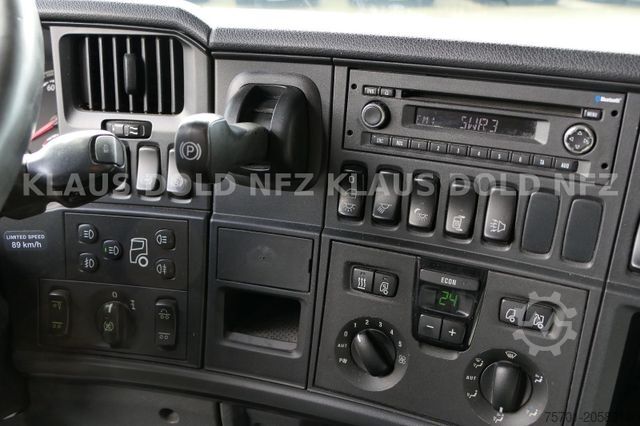 Platós teherautó SCANIA R500 Pritsche Kran Palfinger Lift-/Lenkachse Eu5