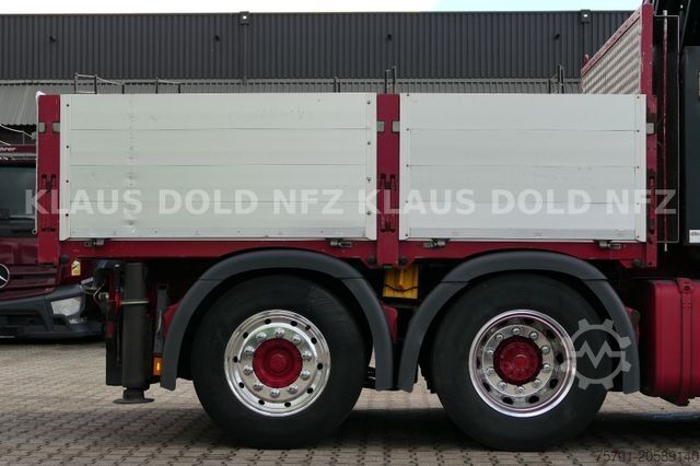 LKW mit Pritsche (offen) SCANIA R500 Pritsche Kran Baustoffanhänge