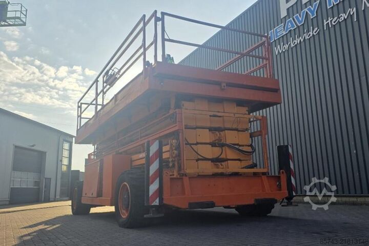 Scissor lift Holland Lift Megastar G320DL30-4WDS/N Diesel, 4x4x4 Drive, 34m