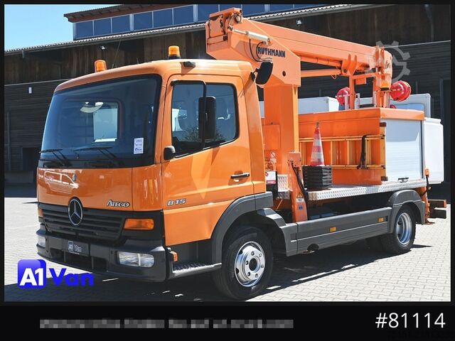 Panelvan MERCEDES-BENZ Atego 815 Hubarbeitsbühne Ruthmann TK145, Klima