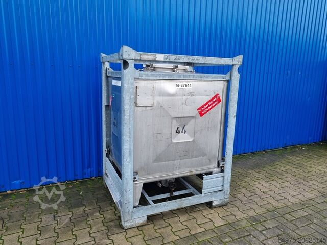 Depósito contenedor tanque de almacenamiento de acero inoxidable Umformtechnik Hausach 