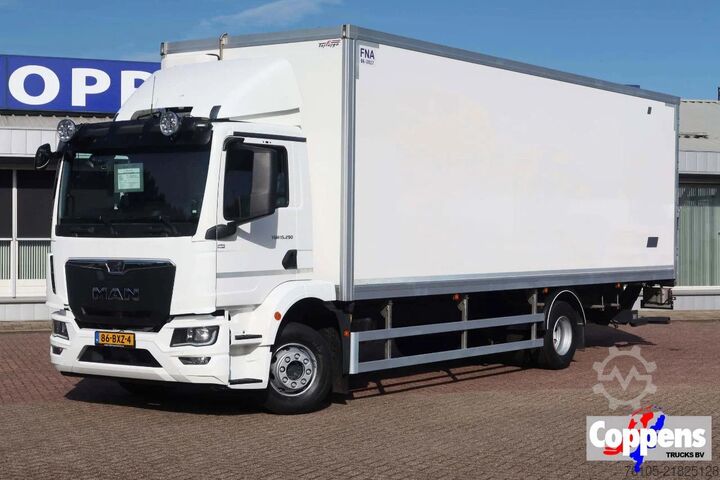Resväska MAN TGM 15.290 Bak + klep Full air suspension Euro ...