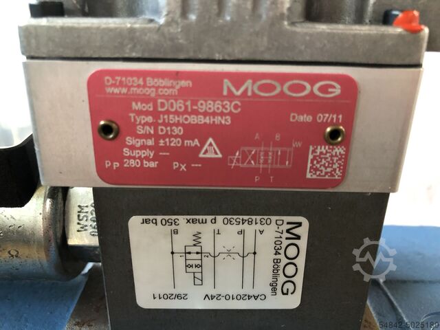Moogklep f. Battenfeld D664Z1707E Moog D664Z1707E