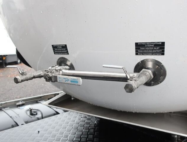 Ημιρυμουλκούμενο βυτιοφόρο Magyar 3 Kammer Lebensmitteltank Heizung Drucktank 32 m³