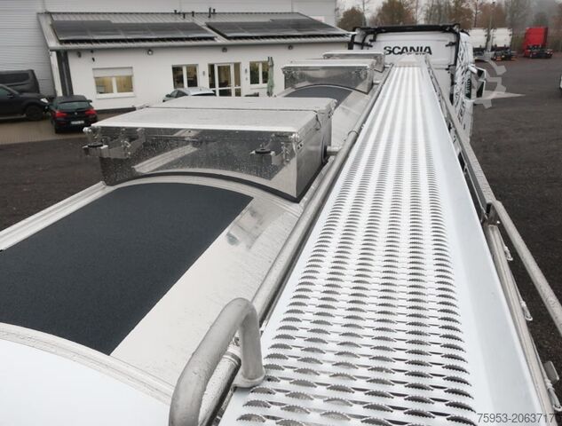 Ημιρυμουλκούμενο βυτιοφόρο Magyar 3 Kammer Lebensmitteltank Heizung Drucktank 32 m³