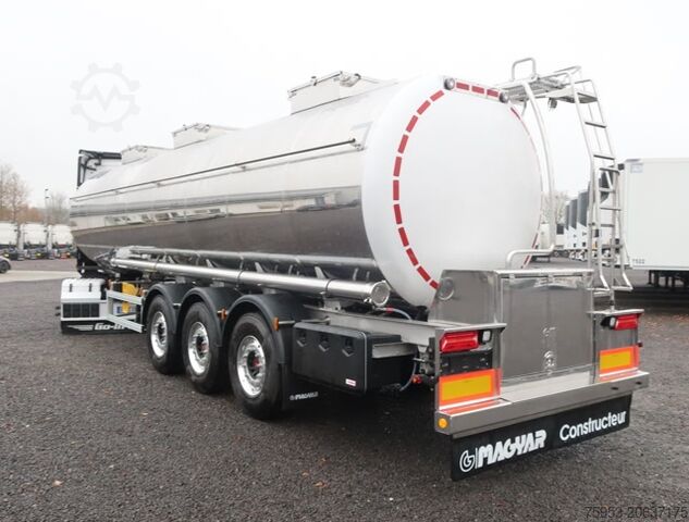 Ημιρυμουλκούμενο βυτιοφόρο Magyar 3 Kammer Lebensmitteltank Heizung Drucktank 32 m³