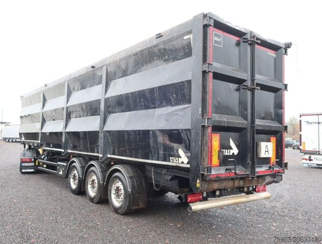 Ημιρυμουλκούμενο ανατρεπόμενο Stas S300CX 86m³ Ferrostar Steel Liftachse Schrottmulde