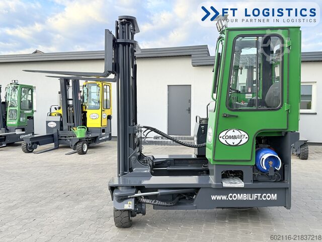 τετραπλής κατεύθυνσης περονοφόρο όχημα Combilift C4000 GAS DUPLEX 4100 FREE-LIFT CABIN