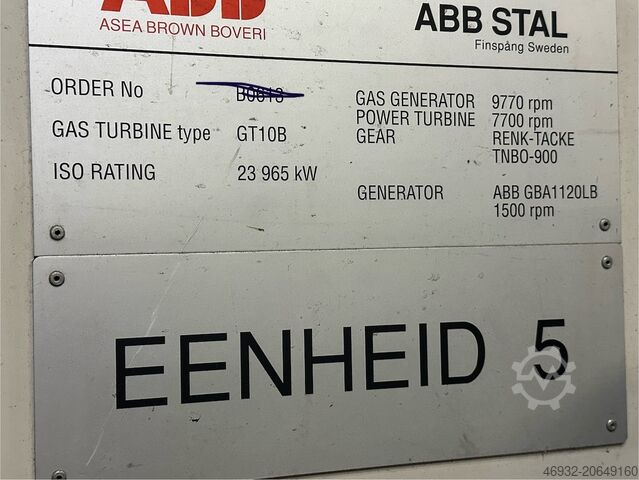 BHKW - gasna turbina siemens SGT600