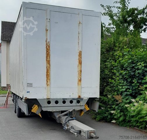 Otevřený přívěs s plachtou  Tandem Schiebeplane*7,3 m*18 Pal.*2 to LBW*Alus