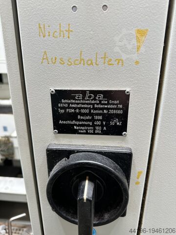Rundtischflachschleifmaschine ABA PSM-R 1000