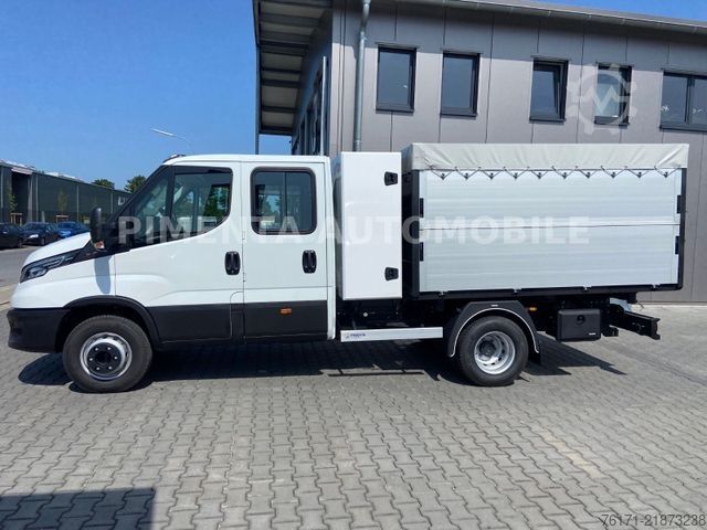 Třístranná sklápěcí dodávka IVECO Daily 70C18HD 3SKIPPER KISTE PENDEL DIFFSP KLIMA