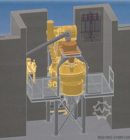 Stationäre Betonmischanlage Pemat Planetenmischer Anlage PMPR 500