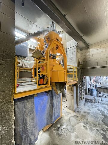 Stationäre Betonmischanlage Pemat Planetenmischer Anlage PMPR 500