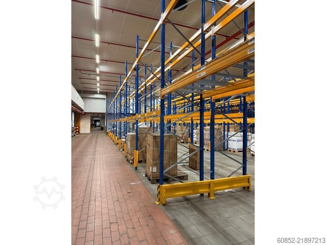 Ağır hizmet tipi raf palet rafları 50,40 lfm Jungheinrich MPB Palettenregal H: 500cm, Fachlast: 2100 kg
