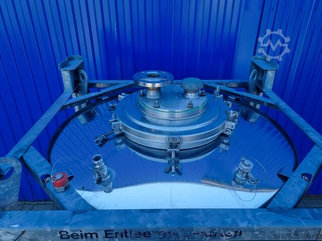 1000L RVS transportcontainer Ucon