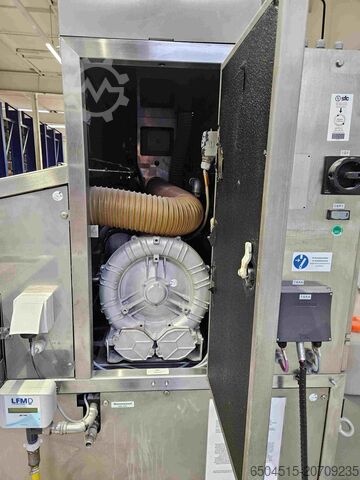 Affedtningsmaskine på vandbasis  