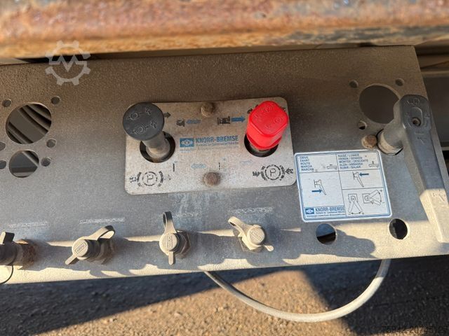 Remorque ouverte avec bâche ZANDT TANDEM EDSCHA