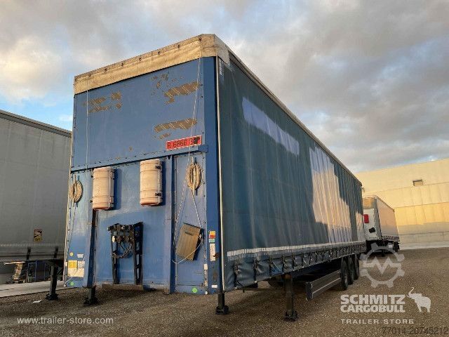 Semi-remorque bâchée Berger Curtainsider Mega