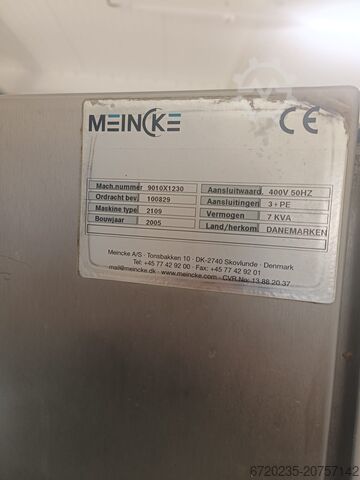 Máquina de moldar e encher meincke 2109