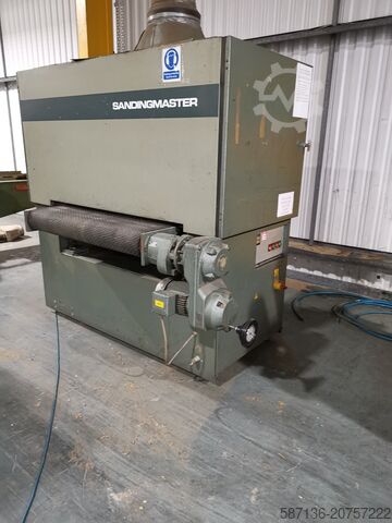 1100 mm Silindir & Ped Çift Bant Zımpara Makinesi Sandingmaster CSB2 1100m/m wideTwin Belt Sander