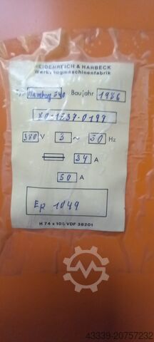 Κεντρικός τόρνος VDF HEIDENREICH & HARBECK 540 Hamburg