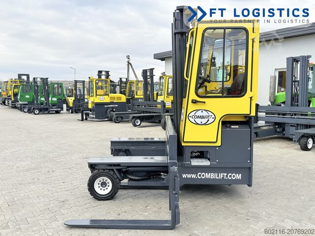 Carrello elevatore a quattro direzioni Combilift C4000 DIESEL DUPLEX SPREADER BEAM CABIN