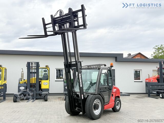 Rough terrain forklift Manitou MSI30 / DIESEL / DUPLEX 3350 / CABIN