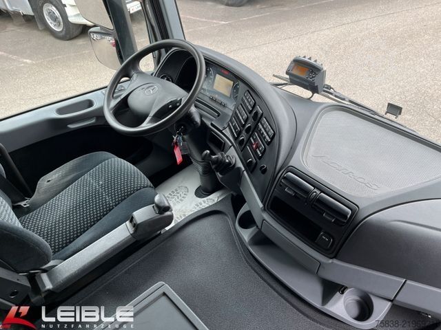 Camião de plataforma MERCEDES-BENZ 2546*MP3*6x2*Euro5*HMF 2000L*Baustoff*Lift/Lenk*