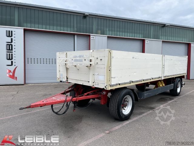 Remorque ouverte MEUSBURGER MPA2*Baustoff*Aluboden*Alcoa*BPW EcoPlus*