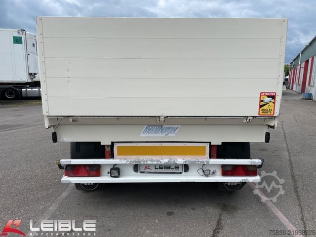 Remorque ouverte MEUSBURGER MPA2*Baustoff*Aluboden*Alcoa*BPW EcoPlus*