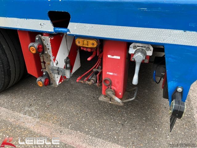 Ημιρυμουλκούμενο χαμηλής φόρτωσης MEUSBURGER MTS-4*48t Tieflader*3+4.Lenkachse*Ladehöhe 0,87