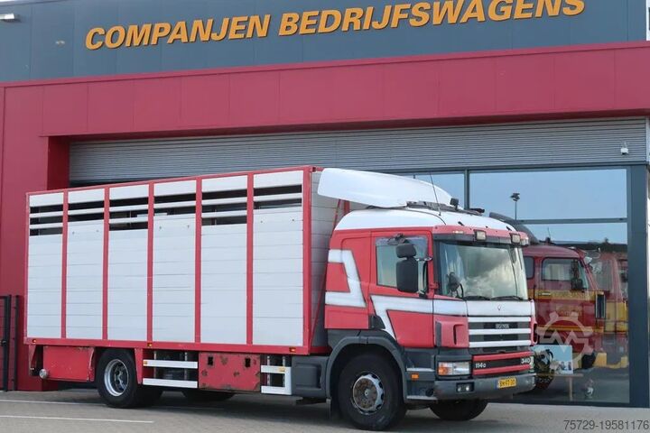 Přeprava dobytka Scania P114-340 P114