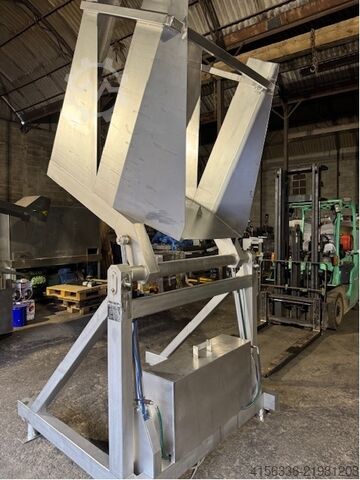 Máquina de processamento de carne Fomaco Bin Tipper