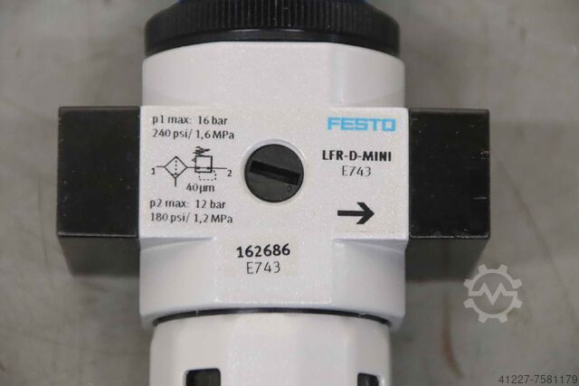 Bakım ünitesi Filtre Kontrol vanası Festo LFR-1/8-D-MNI