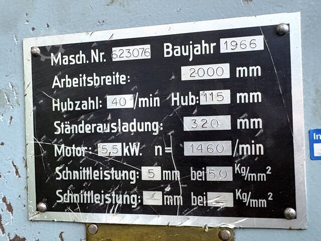 Hydraulische guillotineschaar Fischer Tafelschere