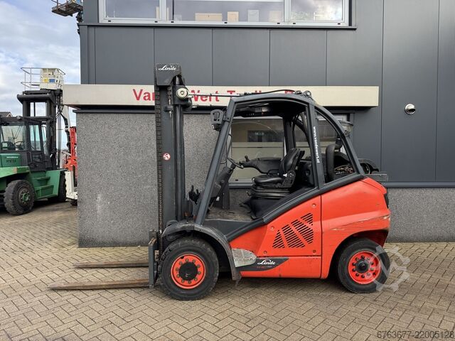 Linde H40T-02 Duplo 370 3:e / 4:e funktion LPG 2014 LINDE H40T-02 Duplo 370 3e / 4e Functie LPG 2014