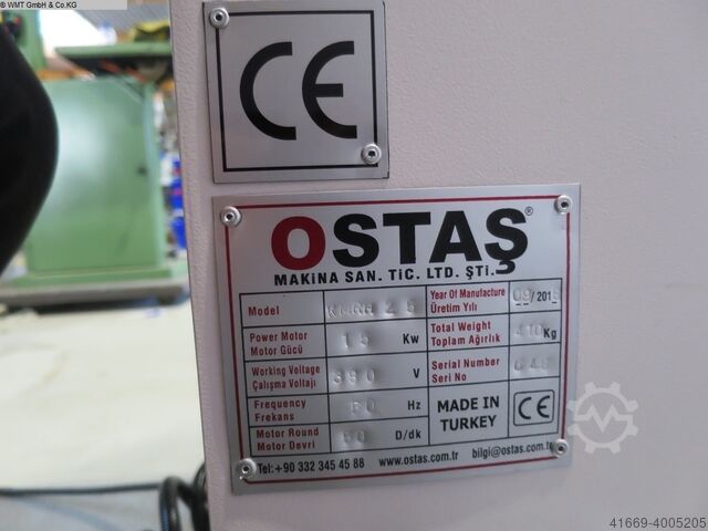 Flanger en naad rollen Machine OSTAS KMRP 2,5 hydr.