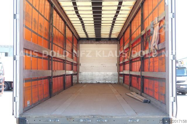 Naczepa otwarta z plandeką SCHWARZMÜLLER SPA 3/E Pritsche safety-roof Edscha Liftachse