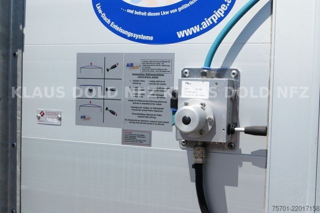Otvorena poluprikolica sa ceradom SCHWARZMÜLLER SPA 3/E Pritsche safety-roof Edscha Liftachse
