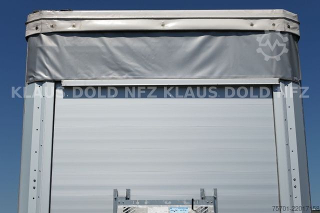 Nyitott ponyvás félpótkocsi SCHWARZMÜLLER SPA 3/E Pritsche safety-roof Edscha Liftachse