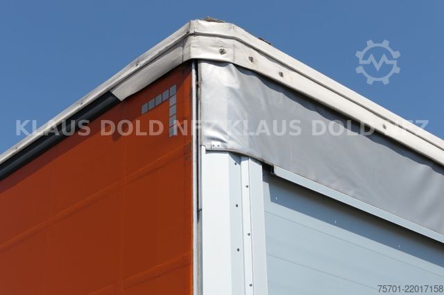 Semiremorcă deschisă cu prelată SCHWARZMÜLLER SPA 3/E Pritsche safety-roof Edscha Liftachse