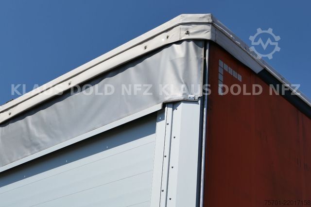 Semiremorcă deschisă cu prelată SCHWARZMÜLLER SPA 3/E Pritsche safety-roof Edscha Liftachse