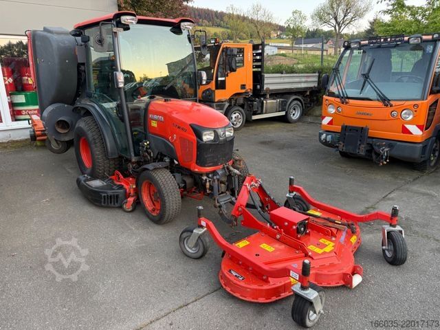 Annan KUBOTA STW40 Klima/Mähwerk/Absaugbehälter Hochentleerun