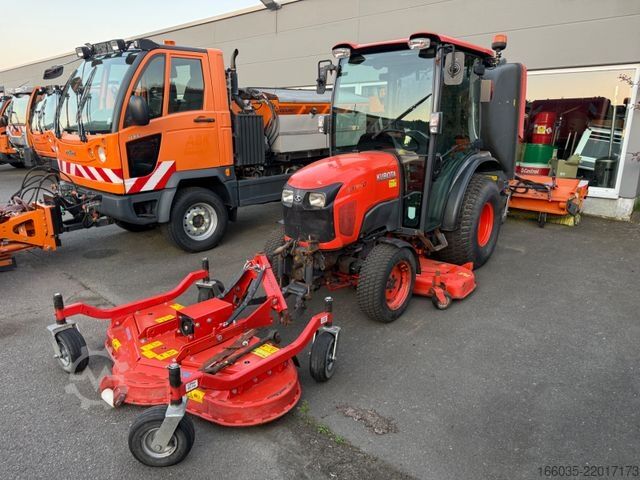 Annan KUBOTA STW40 Klima/Mähwerk/Absaugbehälter Hochentleerun