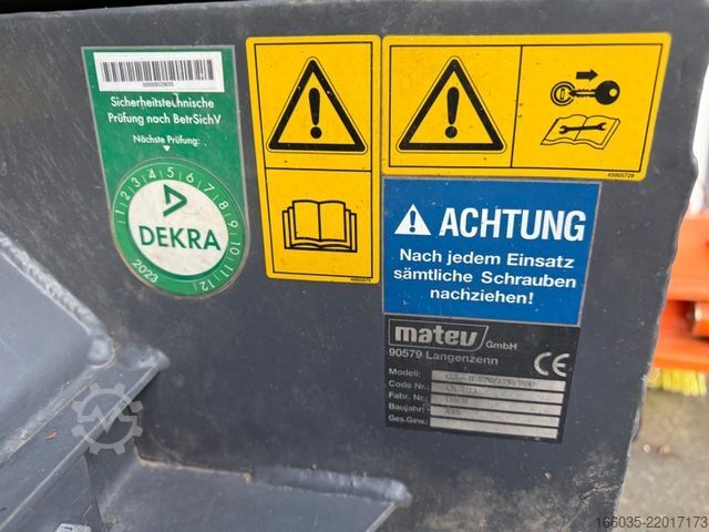 Annan KUBOTA STW40 Klima/Mähwerk/Absaugbehälter Hochentleerun